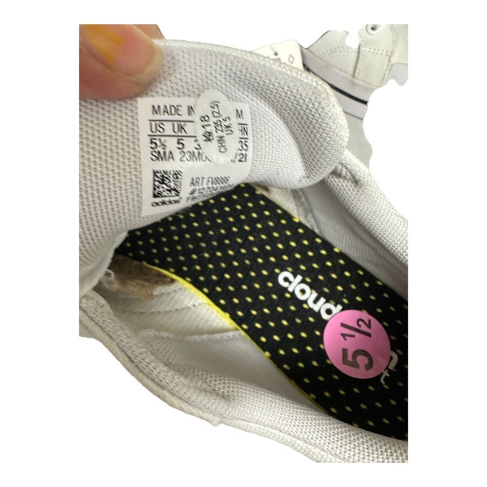 Adidas Bravada Women’s Skateboarding Sneaker White Size US 5.5 Sku 2398 - Picture 15 of 15